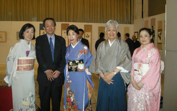 桜と平成の源氏物語展開会式